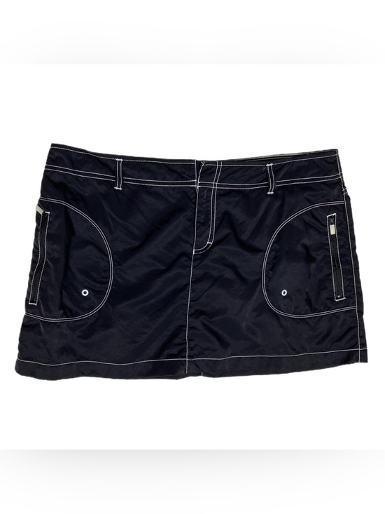 Athleta Pants - Athleta Black Skort with White Contrast Stitching